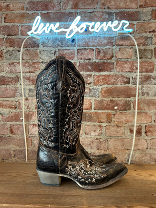 J.B. Dillon Women’s Cowboy Boots Size 10