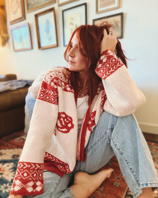 Western Bonfire Sweater