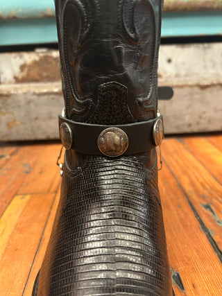 Buffalo Nickel Boot Harness Chain