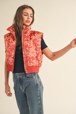 Undone Puffer Vest