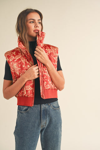 Undone Puffer Vest