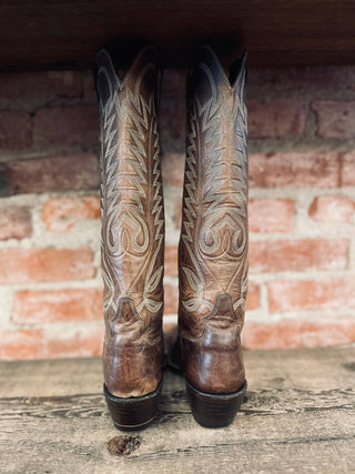Vintage Olsen Stelzer Custom Cowboy Boots W Sz 5.5