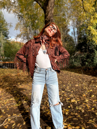 Wish You Didn't Know Fringe Shacket