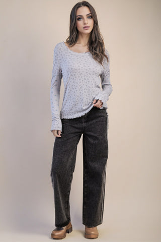 Just A Girl Floral Top