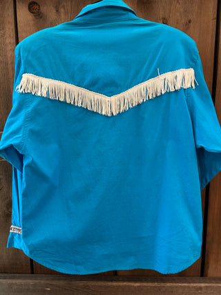 Vintage Men’s Wrangler Button Up Shirt Large