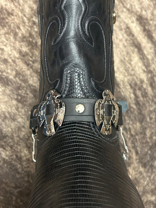 Thunderbird Concho Boot Harness Chain Strap