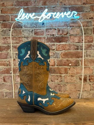 Rockin Country Women’s Cowboy Boots Size 7