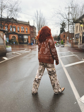 Stella Wide Leg Camo Pants