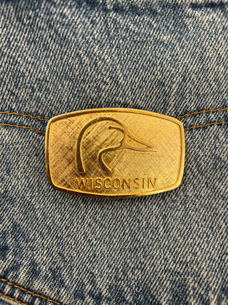 Wisconsin Duck Belt Buckle