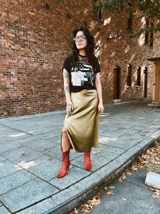 Young Hearts Midi Skirt