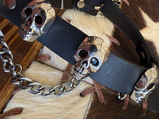 Skull  Boot Harness Chain