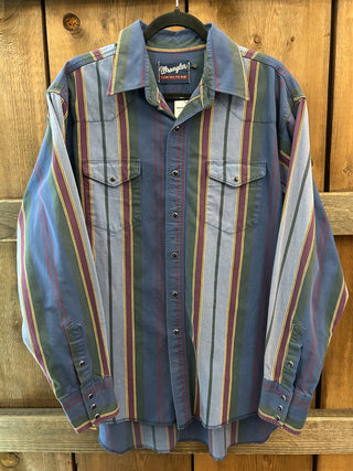 Vintage Men’s Wrangler Snap Up Shirt XL