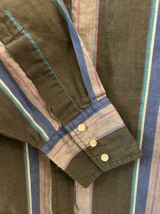 Vintage Men’s ELY Snap Up Shirt XL