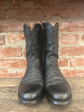 Lucchese Smooth Quill Ostrich Men’s 11 Cowboy Boots
