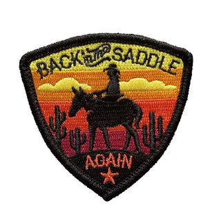 Back In This Saddle Again Patch