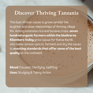 Ceremonial Cacao | Thriving Tanzania 100% Organic Cacao