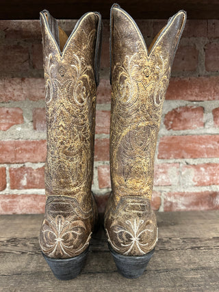 Sterling River Cowboy Boots Size 8.5