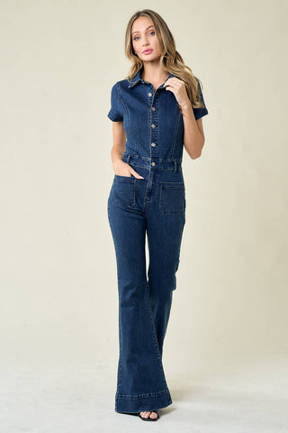 Runaway Denim Jumpsuit