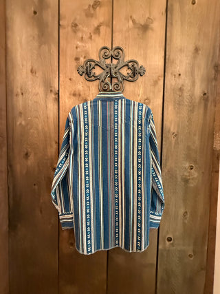 Vintage Men’s Medium Wrangler Snap Up