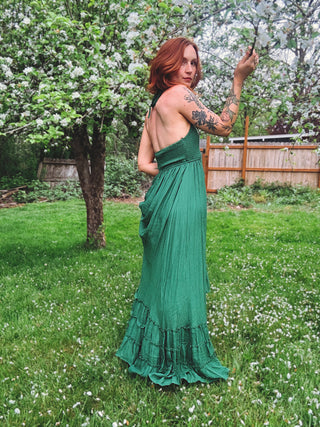 Sunday Halter Maxi Dress