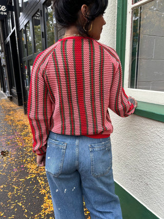 Strawberry Fields Knit Pullover