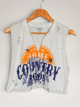 Take Me Home Country Roads Chop Shop Muscle Tank