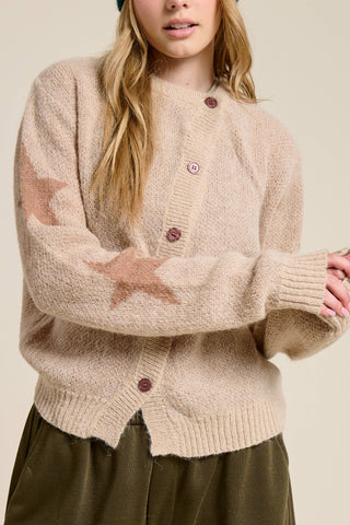 Rocket Queen Star Cardigan Sweater