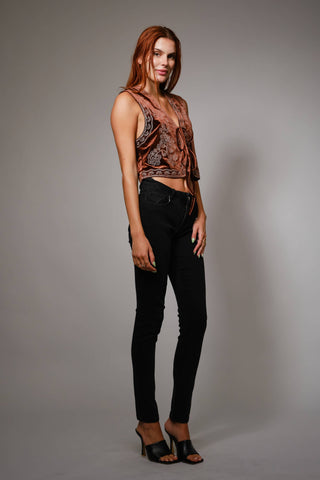 Ramble On Velvet Vest