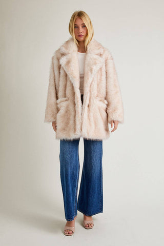 Walk This Way Faux Fur Jacket