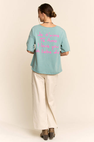 I Love You Oversized T-Shirt