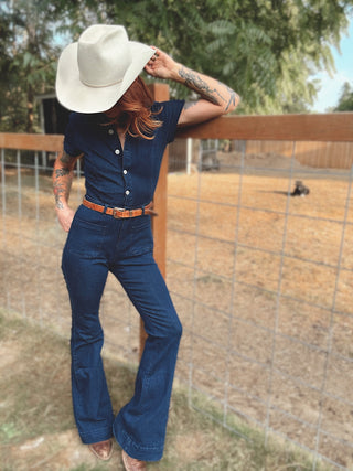 Runaway Denim Jumpsuit