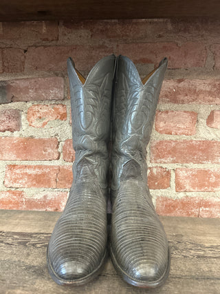 Nocona Men’s 10.5 Teju Lizard Cowboy Boots