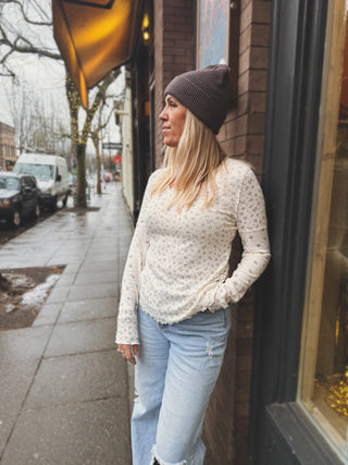 Just A Girl Floral Top