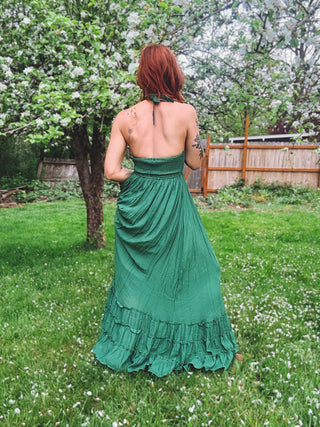 Sunday Halter Maxi Dress