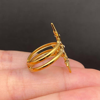 18k After Midnight Ring