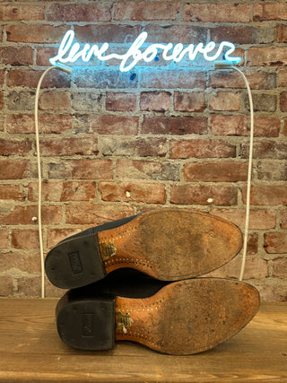 Jaca Botas Elk Skin Men’s Cowboy Boots Size 12