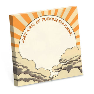 Ray of Sunshine Sticky Note Pad