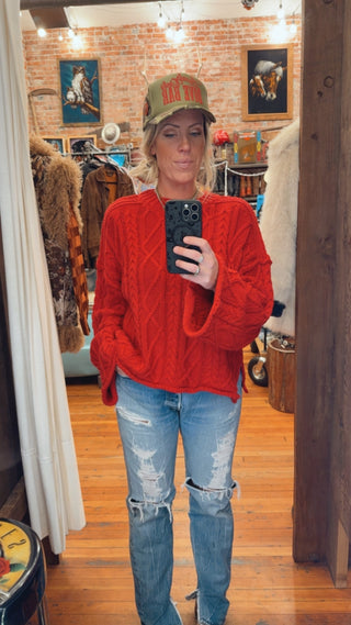 Lainey Cable Knit Sweater