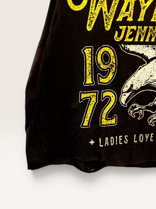 Chop Shop Waylon Jennings Crop Tank