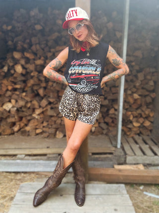 Junkhead Leopard Boxer Short