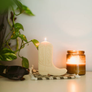 Cowboy Boot Nashville Candle