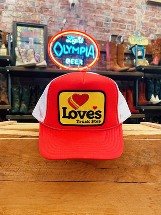 Love's Truck Stop Patch Trucker Hat