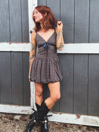 Good Times Flannel Dress