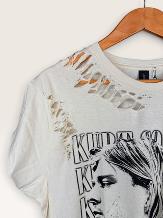 Kurt Cobain Distressed Chop Shop Tee