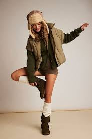 Free People Faye Fringe Pull On Boots