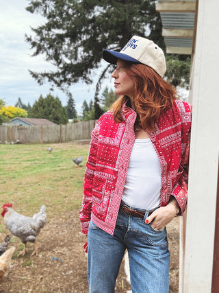 Jolene Paisley Quilted Jacket