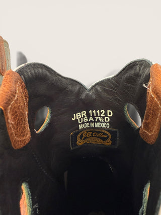 J.B. Dillon Cowboy Boots Size W 9 / M 7.5