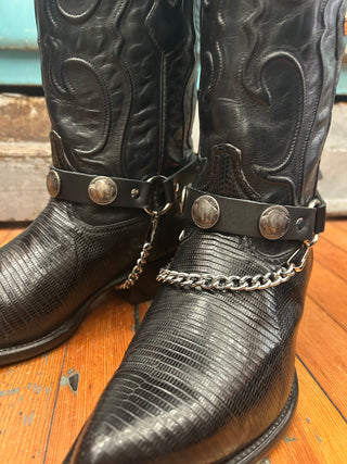 Buffalo Nickel Boot Harness Chain