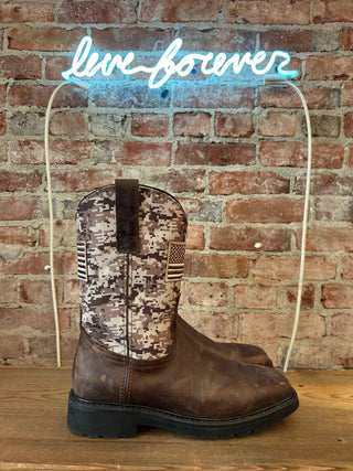 JB Dillon Men's Cowboy Boots Size 11.5