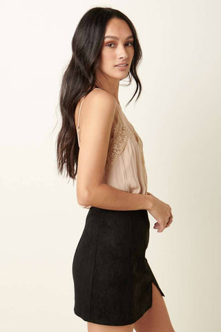 Midnight Muse Lace Tank Top